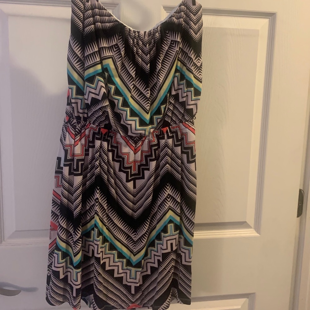 Junior Sizing strapless dress